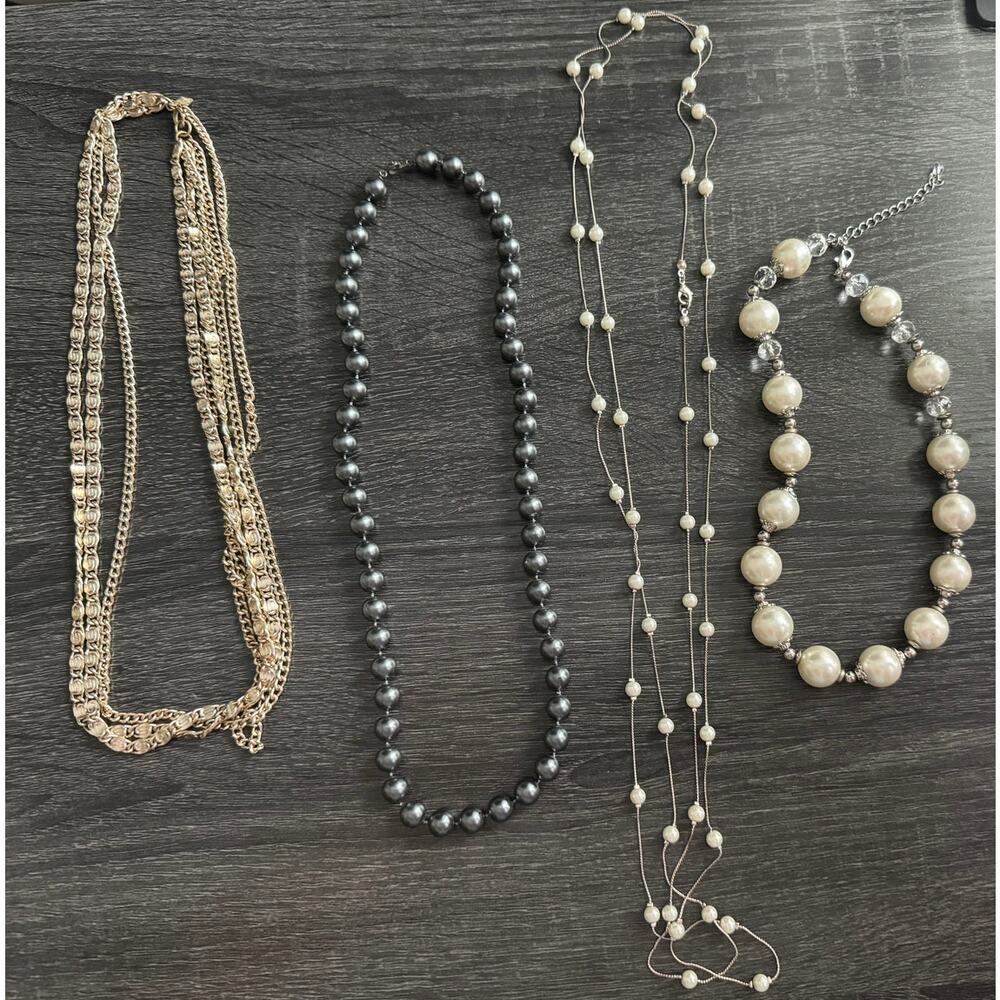 Vintage Lot of 4 Statement Beaded Necklaces‎ 1 Sarah Coventry - Picture 8 of 8